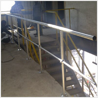 JSW STEEL LTD Steel Hand Railing Project