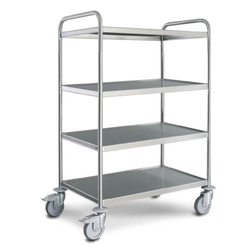Stainless Steel Mobile Trolley