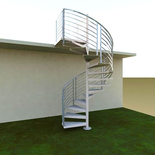 Stainless Steel Spiral Railing