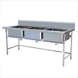 Stainless Steel Washing Sink Table
